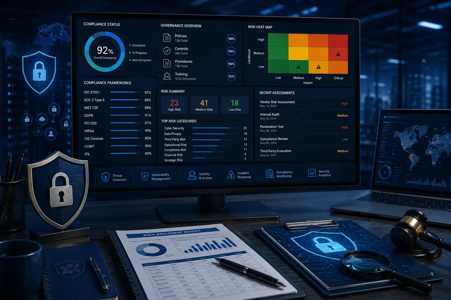 Cybersecurity, Compliance & Risk