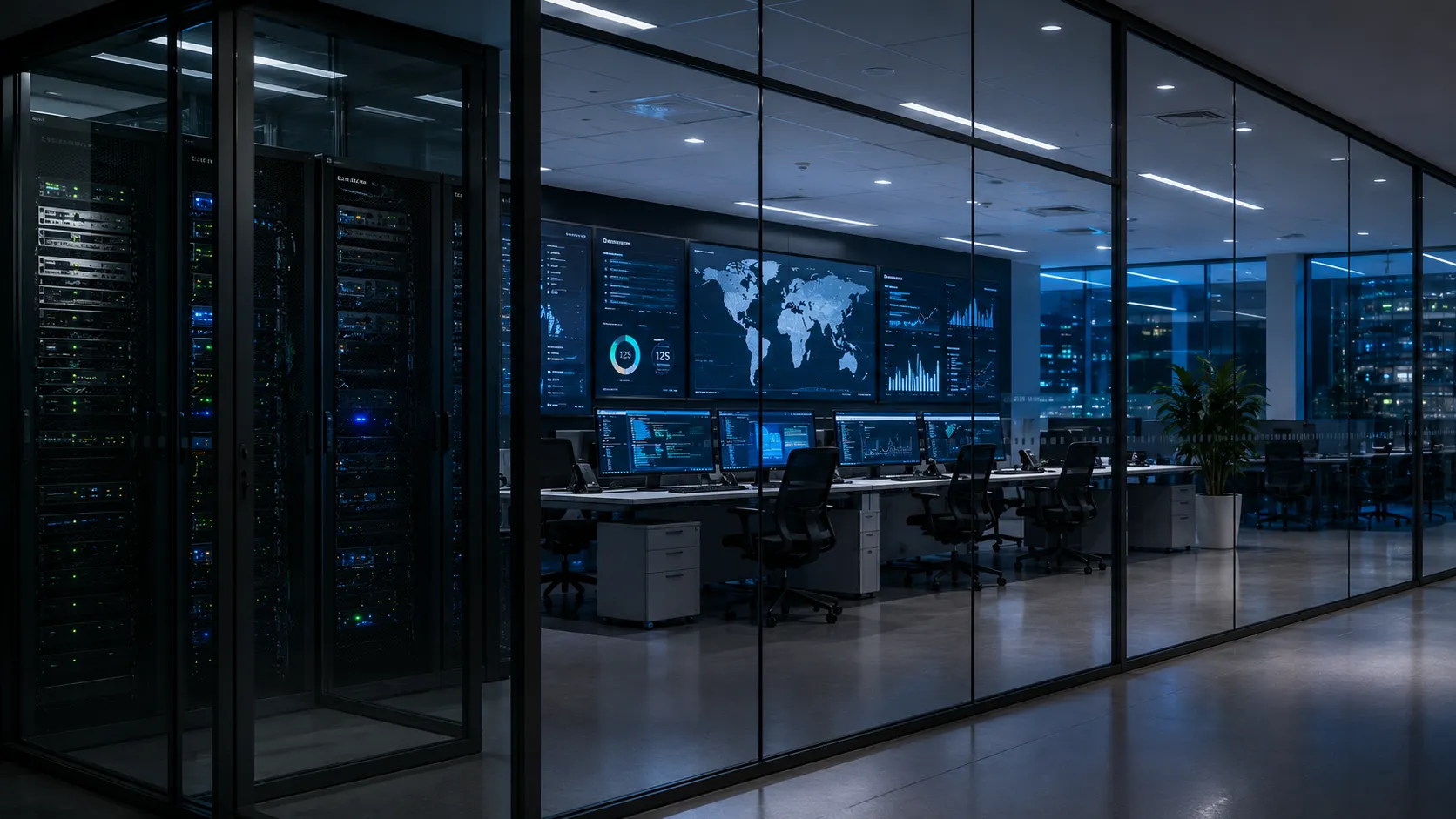 Server datacenter infrastructure