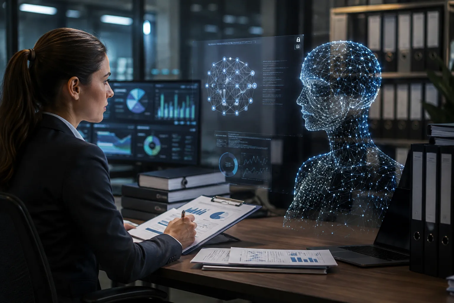 AI compliance framework with risk classification and governance controls