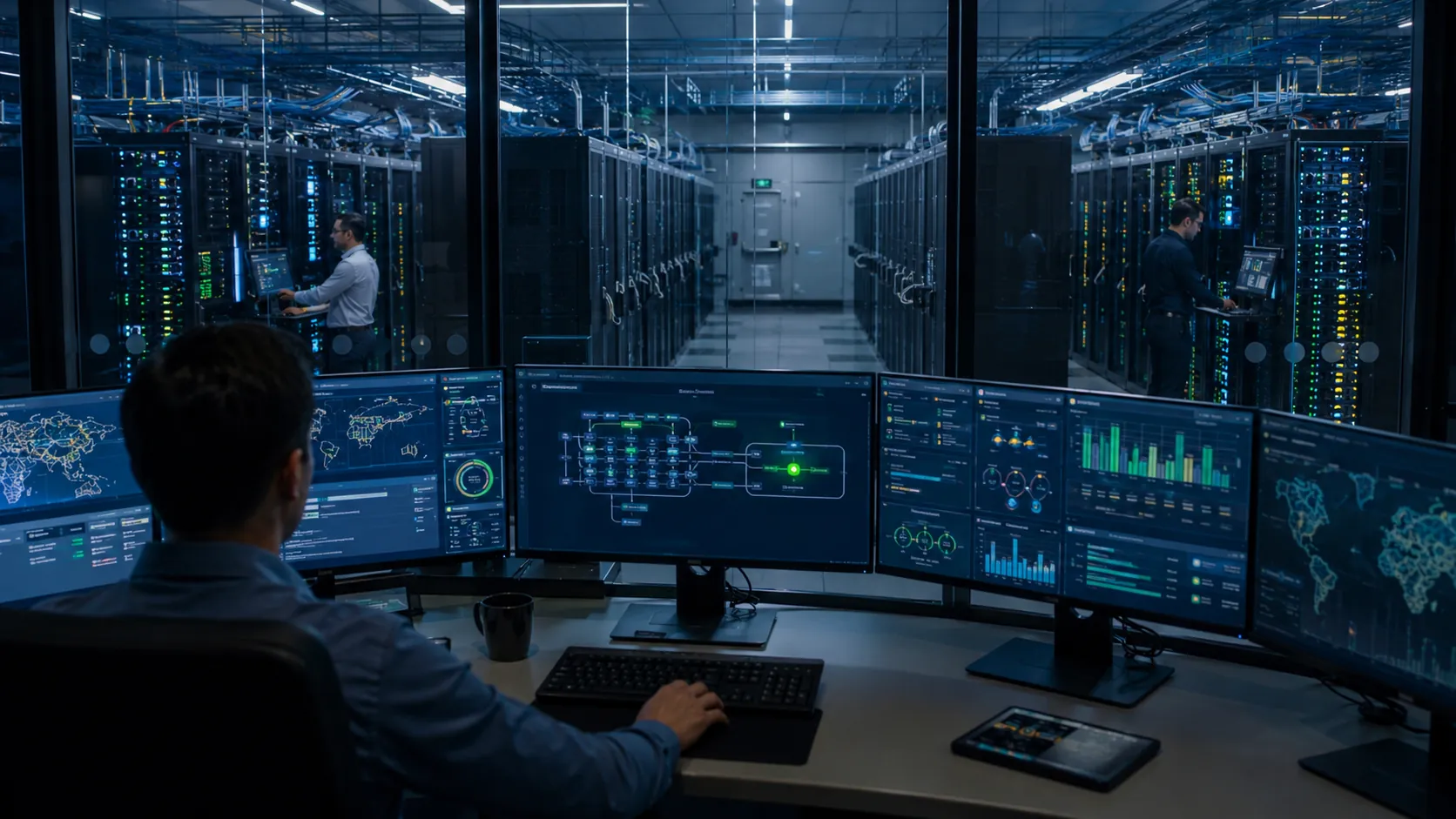 Disaster recovery architecture with automated failover and replication